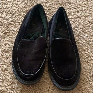 Velvet dress shoes... WORN ONCE